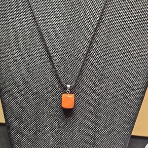 Red Jasper Pendant Necklace